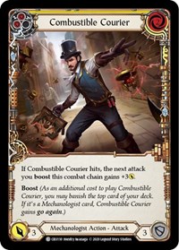 Combustible Courier Yellow