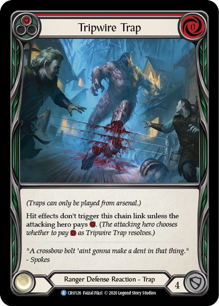 Tripwire Trap, 1st-edition-normal, front
