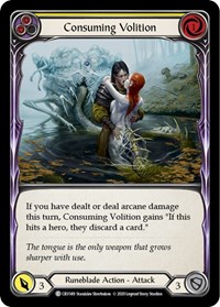 Consuming Volition Yellow