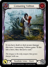 Consuming Volition Blue