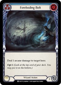 Foreboding Bolt Blue