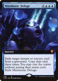 Mnemonic Deluge (Extended Art), Commander Legends