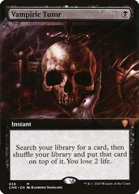 Vampiric Tutor (Extended Art), Commander Legends