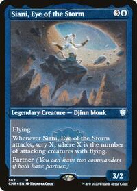 Siani, Eye of the Storm (Foil Etched), Commander Legends