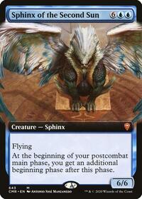 Sphinx of the Second Sun (Extended Art), Commander Legends