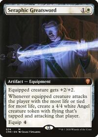 Seraphic Greatsword (Extended Art), Commander Legends