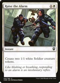 Raise the Alarm, Commander Legends