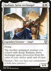 Radiant, Serra Archangel, Commander Legends