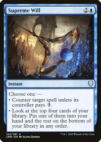 Supreme Will, Commander Legends