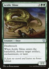 Acidic Slime, Commander Legends