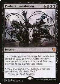 Profane Transfusion, Commander Legends