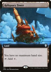 Reliquary Tower (Extended Art), Commander Legends