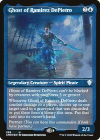 Ghost of Ramirez DePietro (Foil Etched), Commander Legends