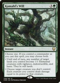 Kamahl's Will, Commander Legends