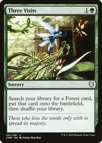 Three Visits, Commander Legends