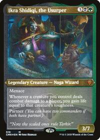 Ikra Shidiqi, the Usurper (Foil Etched), Commander Legends