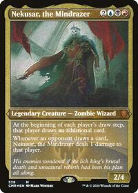 Nekusar, the Mindrazer (Foil Etched), Commander Legends