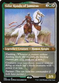 Sidar Kondo of Jamuraa (Foil Etched), Commander Legends