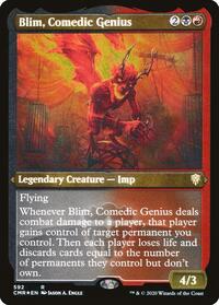 Blim, Comedic Genius (Foil Etched), Commander Legends