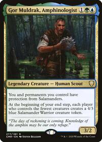 Gor Muldrak, Amphinologist, Commander Legends