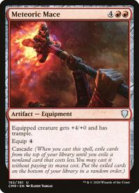 Meteoric Mace, Commander Legends