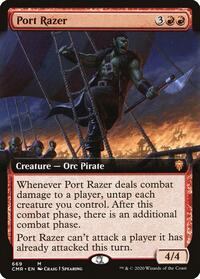 Port Razer (Extended Art), Commander Legends