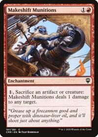 Makeshift Munitions, Commander Legends