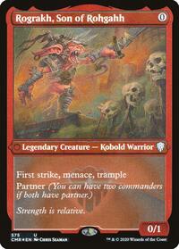 Rograkh, Son of Rohgahh (Foil Etched), Commander Legends