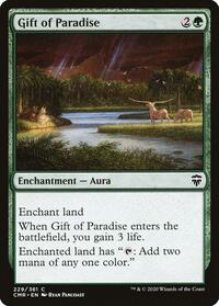 Gift of Paradise, Commander Legends