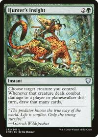 Hunter's Insight, Commander Legends