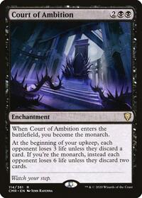 Court of Ambition, Commander Legends