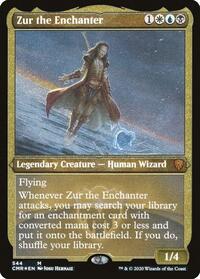 Zur the Enchanter (Foil Etched), Commander Legends