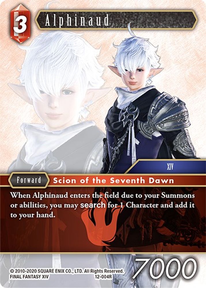 Alphinaud, Standard, front