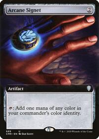 Arcane Signet (Extended Art), Commander Legends