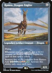 Ramos, Dragon Engine (Foil Etched), Commander Legends