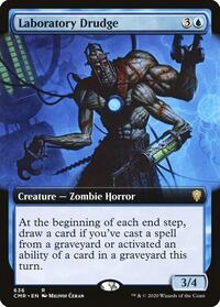 Laboratory Drudge (Extended Art), Commander Legends