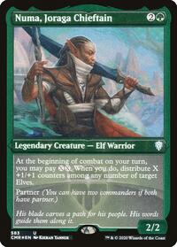 Numa, Joraga Chieftain (Foil Etched), Commander Legends