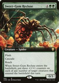 Sweet-Gum Recluse (Extended Art), Commander Legends
