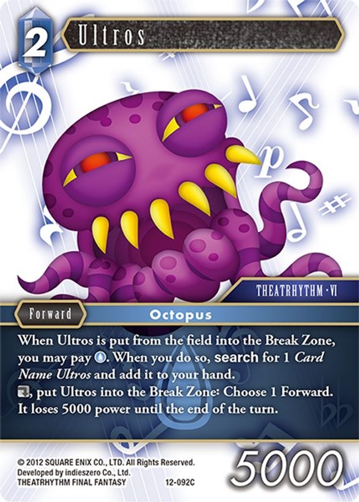 Ultros, Standard, front