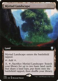 Myriad Landscape (Extended Art), Commander Legends
