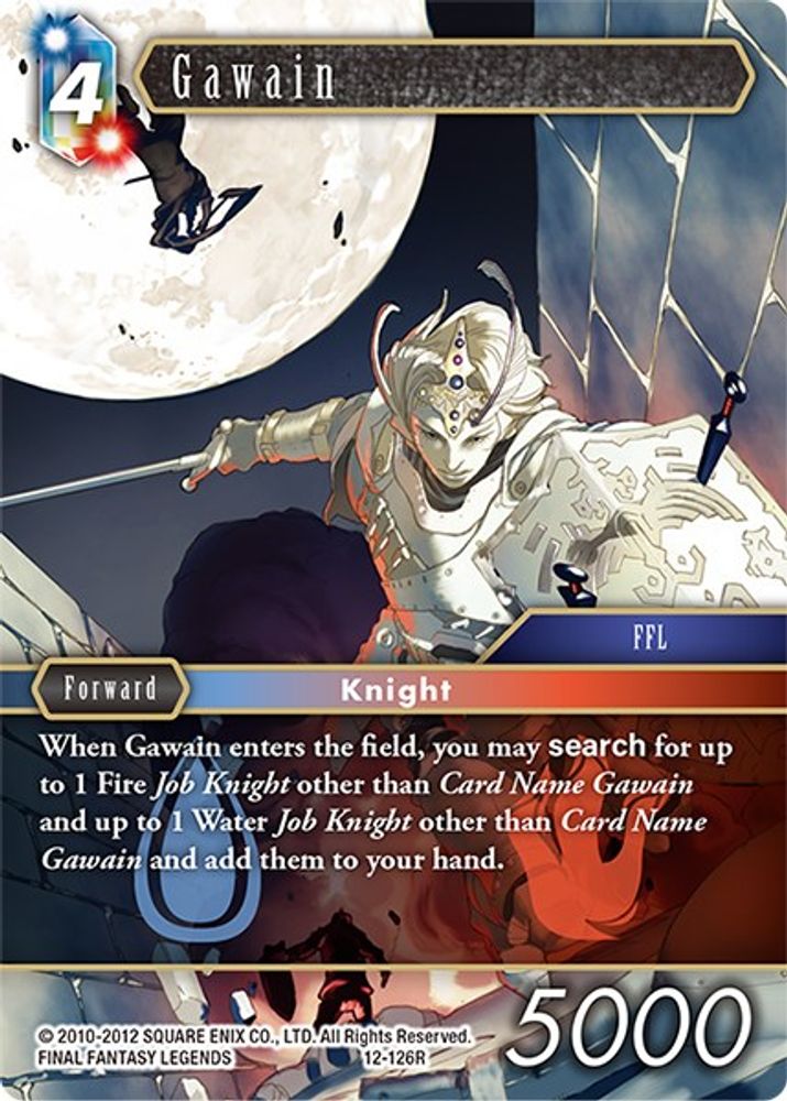 Gawain, Standard, front