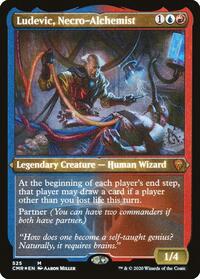 Ludevic, Necro-Alchemist (Foil Etched), Commander Legends