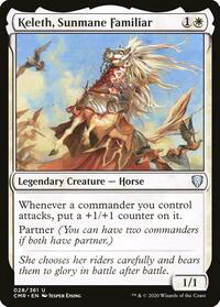 Keleth, Sunmane Familiar, Commander Legends