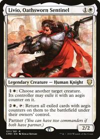 Livio, Oathsworn Sentinel, Commander Legends