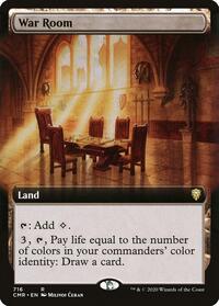 War Room (Extended Art), Commander Legends