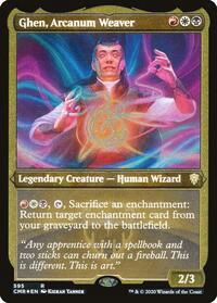 Ghen, Arcanum Weaver (Foil Etched), Commander Legends