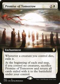 Promise of Tomorrow (Extended Art), Commander Legends