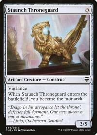 Staunch Throneguard, Commander Legends