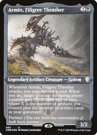 Armix, Filigree Thrasher (Foil Etched), Commander Legends