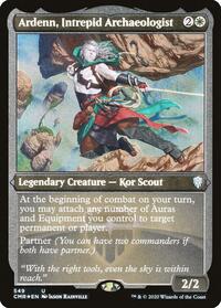 Ardenn, Intrepid Archaeologist (Foil Etched), Commander Legends